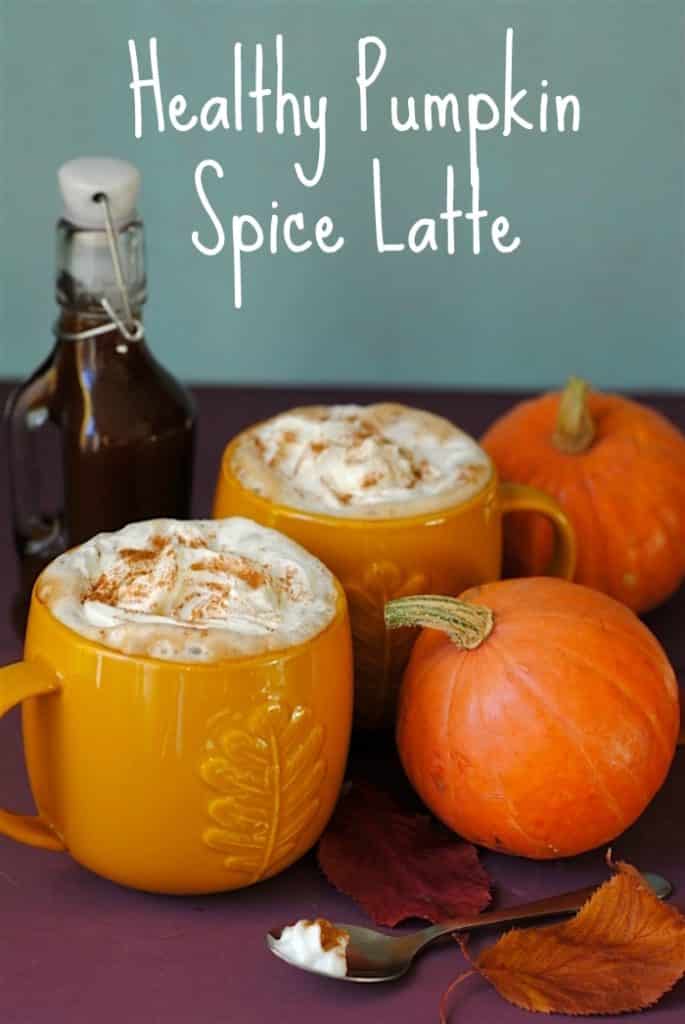 Healthy Pumpkin Spice Latte - Hungry Healthy Happy
