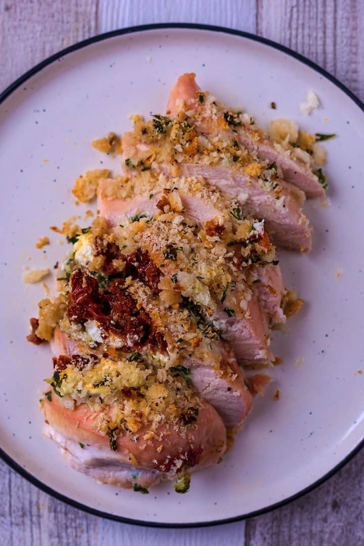 Stuffed Chicken Breast - Hungry Healthy Happy