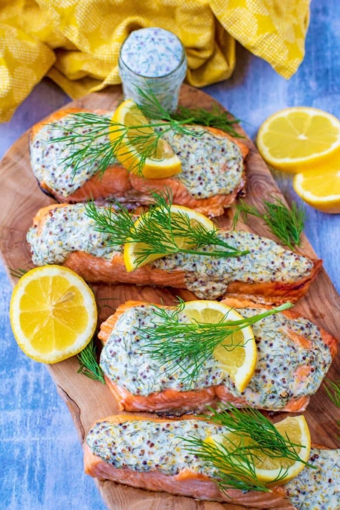 Creamy Dill Salmon Hungry Healthy Happy