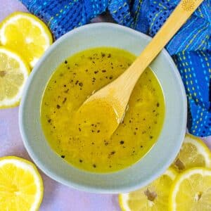 Lemon Salad Dressing - Up and Alive