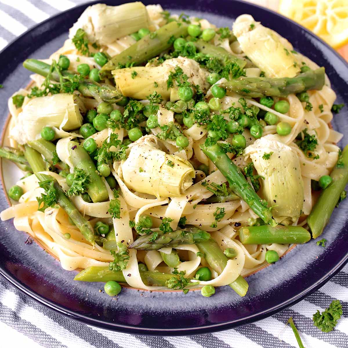 Spring Pasta - Hungry Healthy Happy