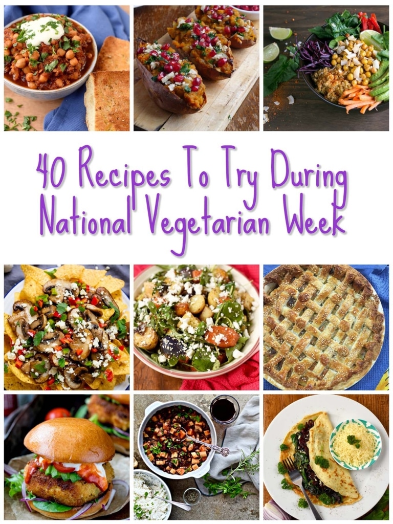 40 Recipes To Try During National Vegetarian Week Hungry Healthy Happy