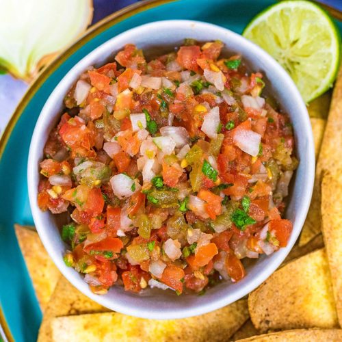 Cómo hacer la salsa pico de gallo - Receta rápida