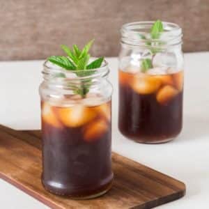 Ginger and lemongrass iced tea