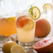 Grapefruit Rosemary Lemonade