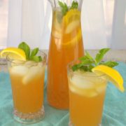 elderflower lemonade tea