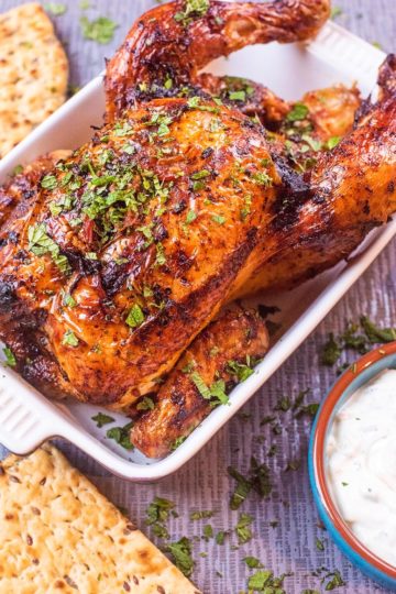 Roasted Harissa Chicken - Hungry Healthy Happy
