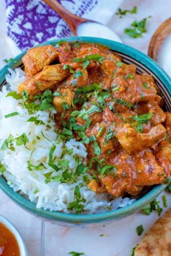 Tomato and Garlic Chicken Curry recipe - Hungry Healthy Happy