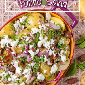 Mediterranean Potato Salad title picture
