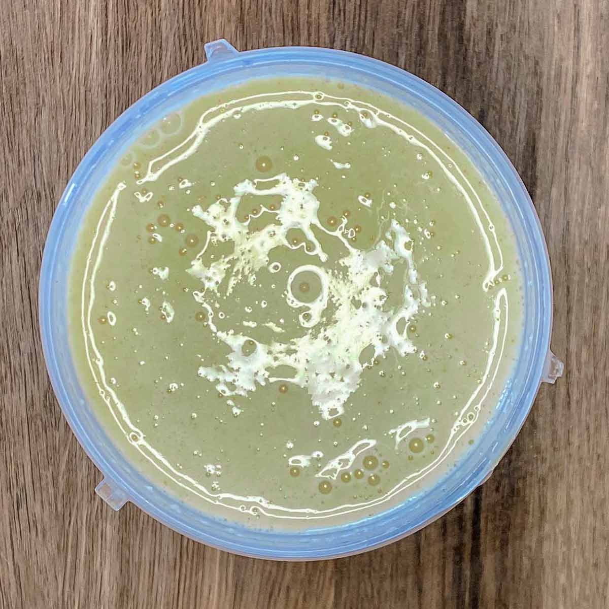 Everything blended together.