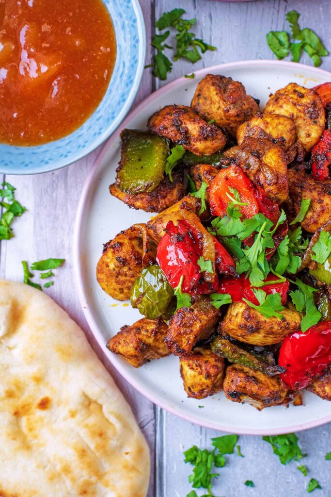 Air Fryer Chicken Tikka - Hungry Healthy Happy