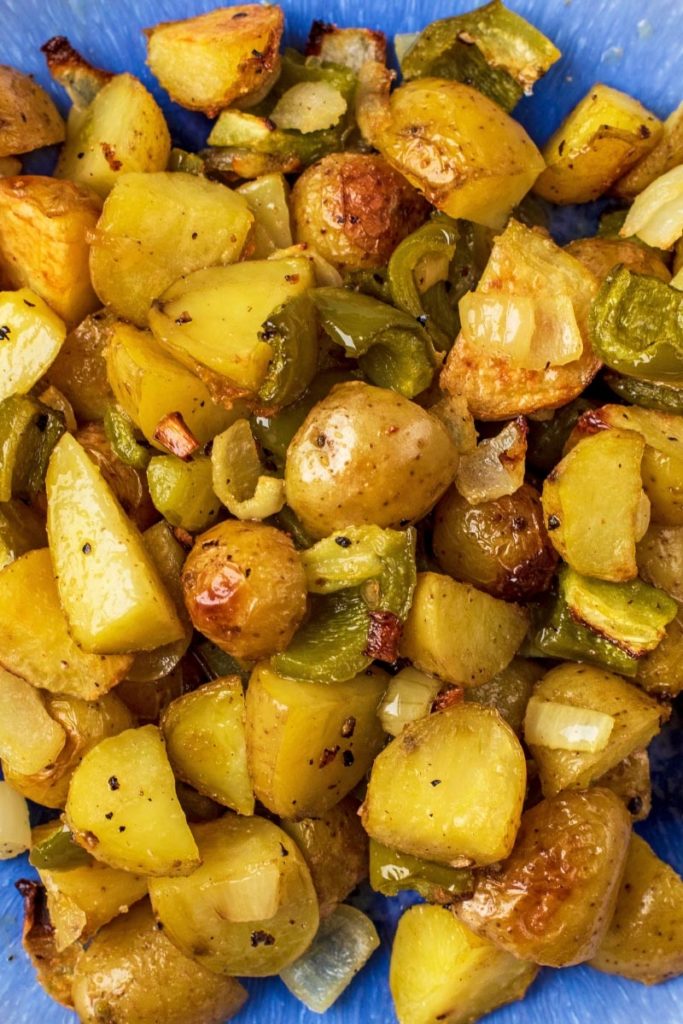 Baked Home Fries - Hungry Healthy Happy