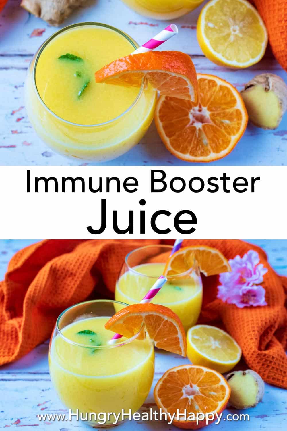 Immune Booster Juice - Hungry Healthy Happy