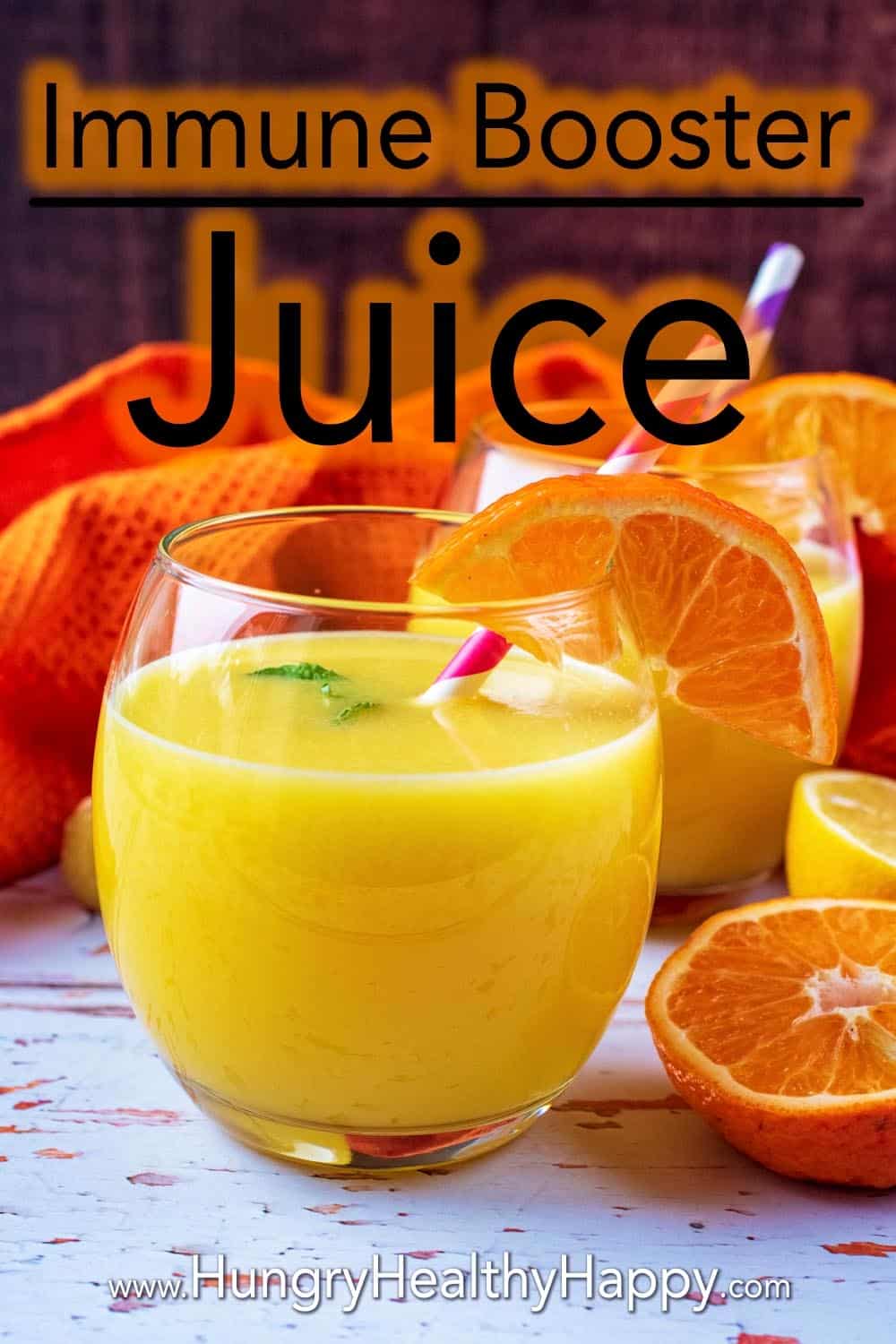 Immune Booster Juice - Hungry Healthy Happy