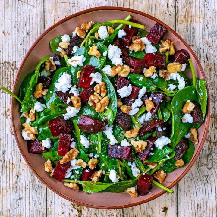 Beetroot and Goat's Cheese Salad Hungry Healthy Happy