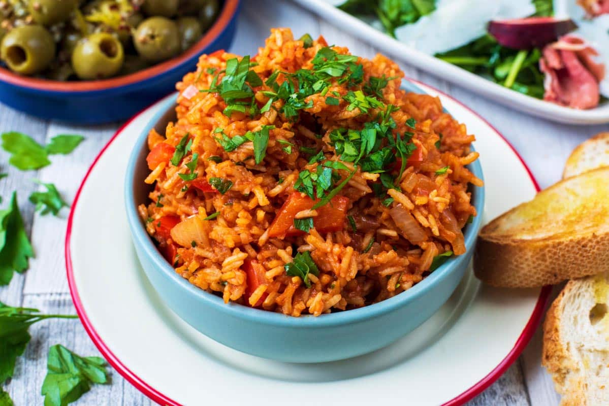 The BEST Easy Spanish Rice ~ Quick + Foolproof! • FIVEheartHOME