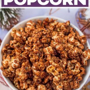Christmas Popcorn with a text title overlay.