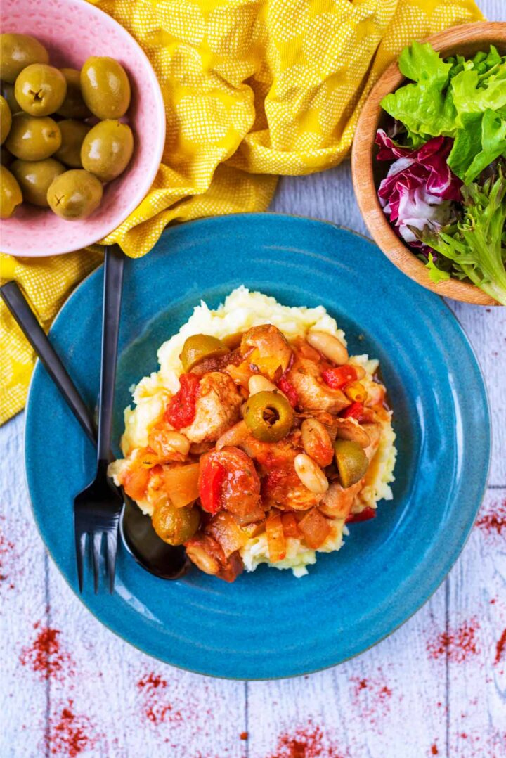 Slow Cooker Spanish Chicken Hungry Healthy Happy