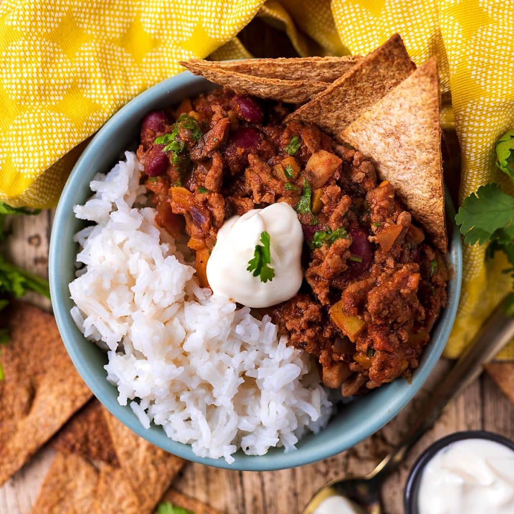 Easy Chilli Con Carne - Hungry Healthy Happy