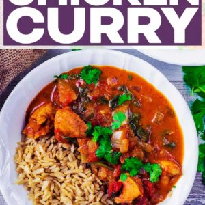 Slow Cooker Chicken Curry {Easy + Healthy} –