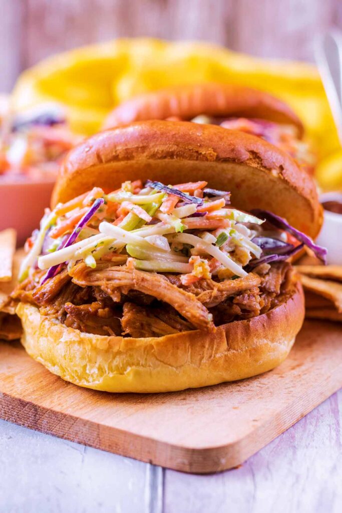 Slow Cooker Pulled Pork - Hungry Healthy Happy