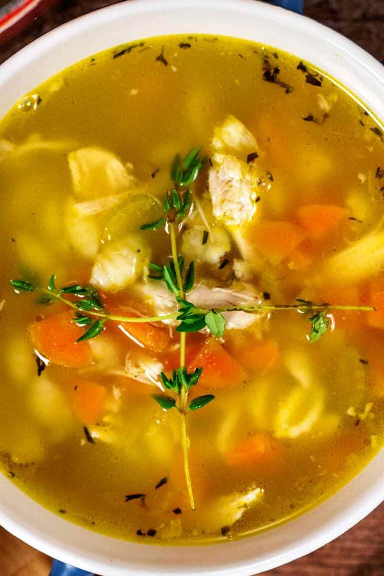 Leftover Turkey Soup - Hungry Healthy Happy