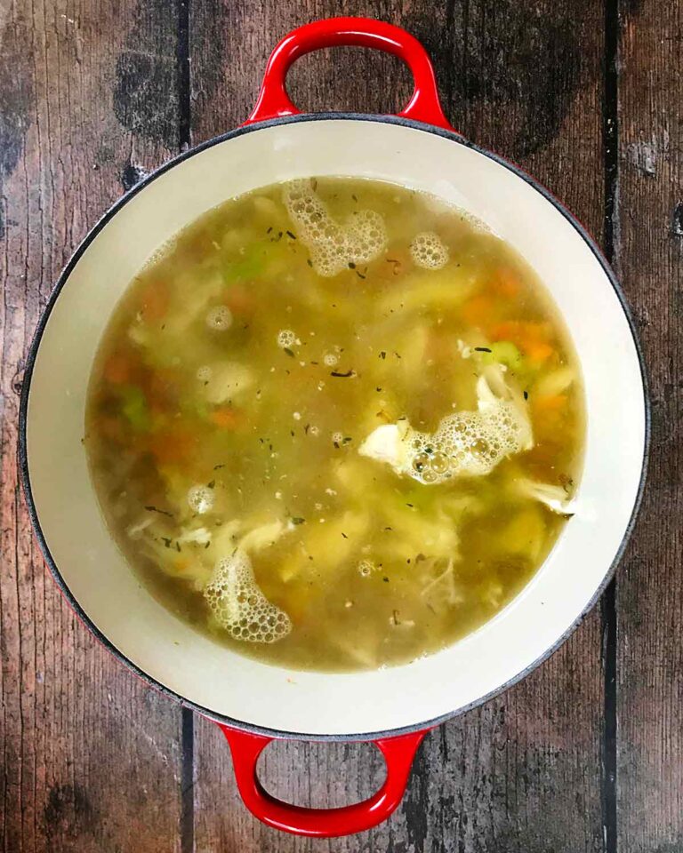 Leftover Turkey Soup - Hungry Healthy Happy