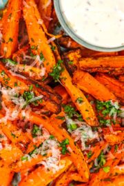 Air Fryer Carrots - Hungry Healthy Happy