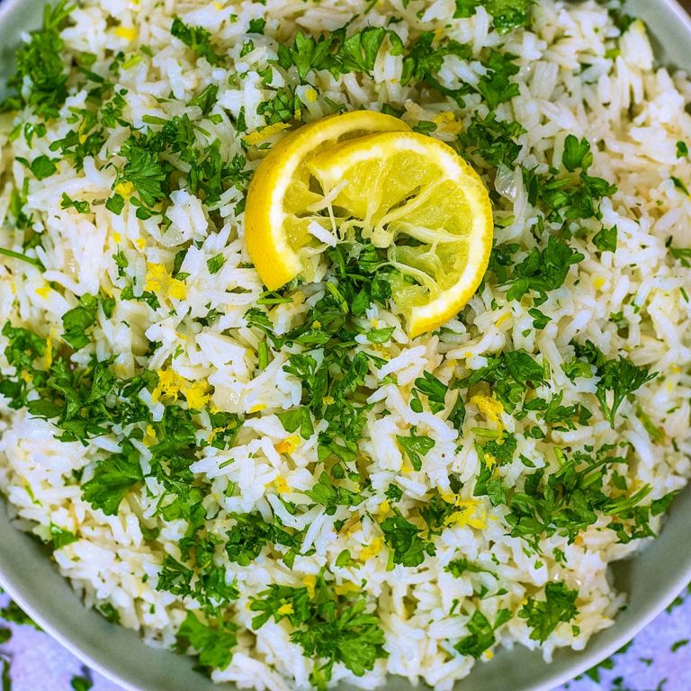 Easy Greek Rice Hungry Healthy Happy