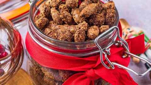 Cinnamon Roasted Almonds - Hungry Healthy Happy