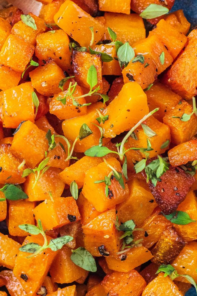 Roasted Butternut Squash - Hungry Healthy Happy