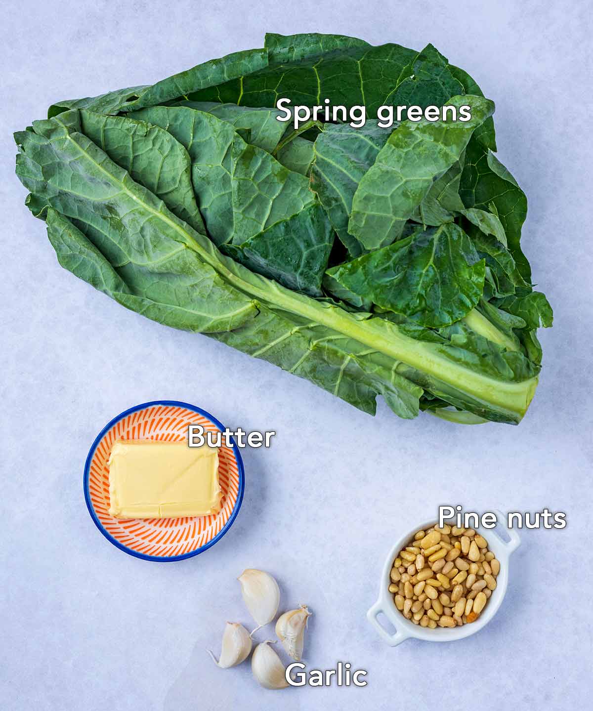 Garlic Spring Greens - Hungry Healthy Happy