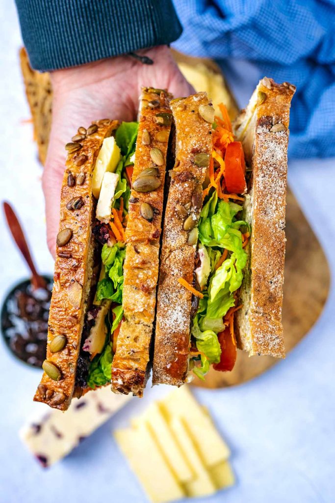 Epic Cheese Sandwich - Hungry Healthy Happy