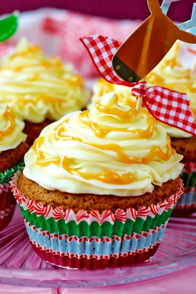 Gingerbread Cupcakes - Hungry Healthy Happy