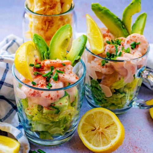 Lemon, Garlic and Herb Prawns (Shrimp) - Hungry Healthy Happy