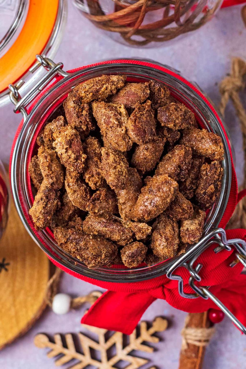 Cinnamon Roasted Almonds - Hungry Healthy Happy