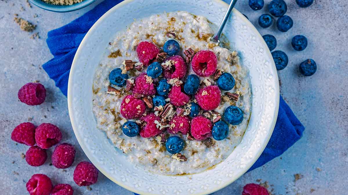 Microwave Porridge - Hungry Healthy Happy