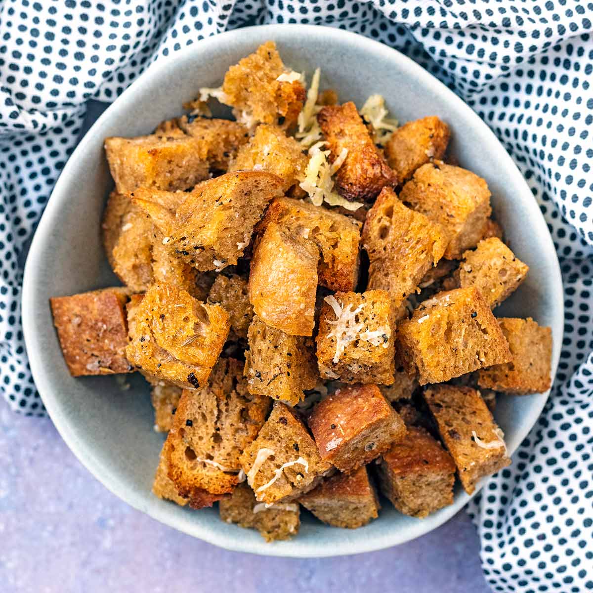 Sourdough Anchovy Croutons Recipe