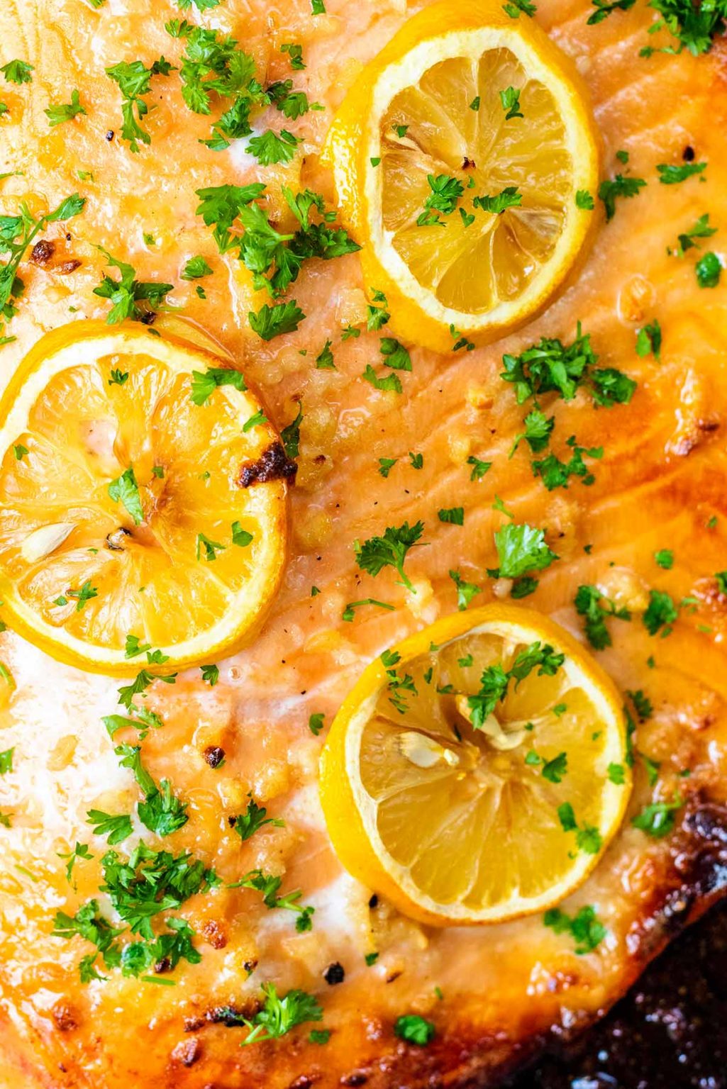 Honey Garlic Side of Salmon - Hungry Healthy Happy