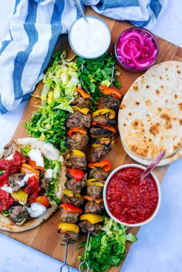 Lamb Shish Kebab - Hungry Healthy Happy