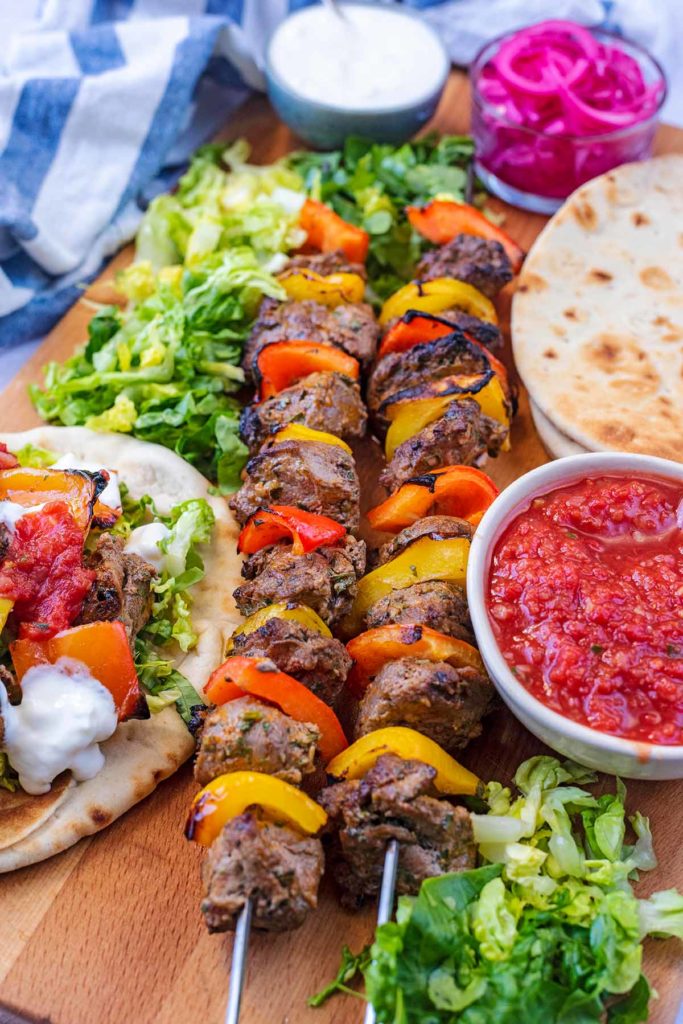 Lamb Shish Kebab - Hungry Healthy Happy