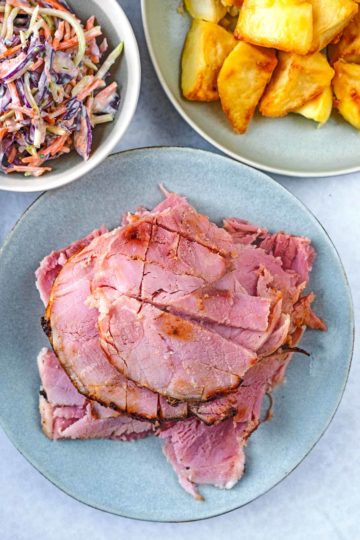 Slow Cooker Gammon - Hungry Healthy Happy