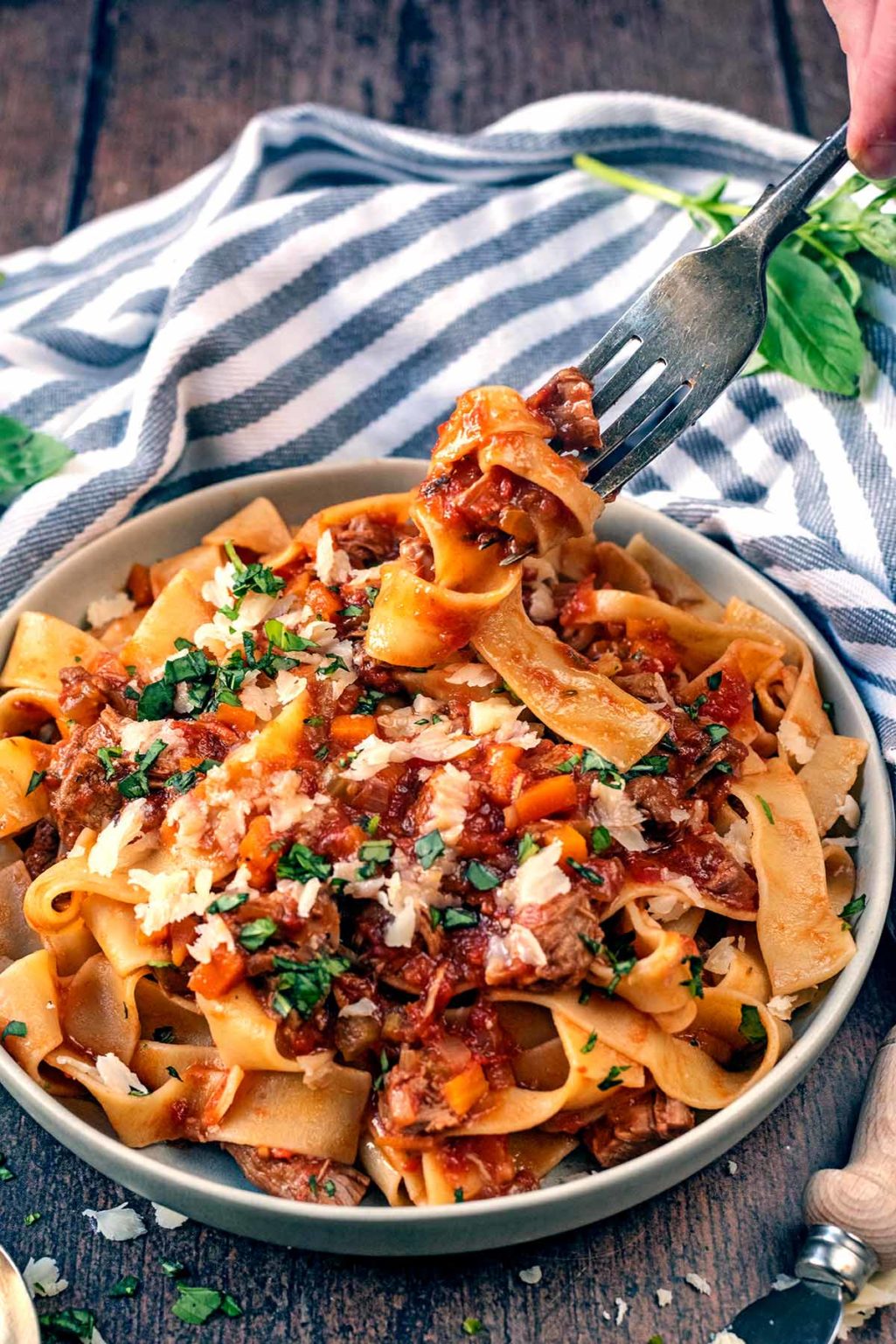 Slow Cooker Lamb Ragu Hungry Healthy Happy