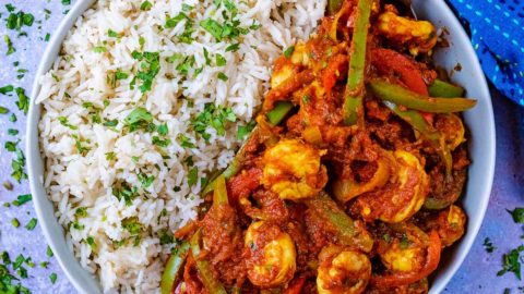 Prawns Jalfrize