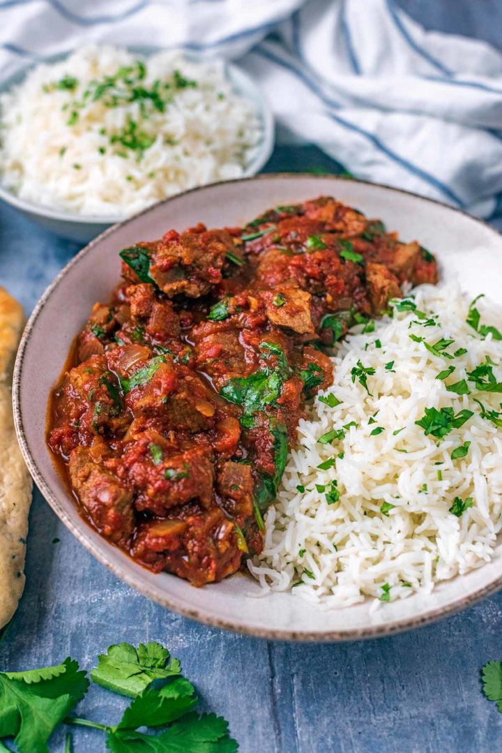 Slow Cooker Beef Curry - Hungry Healthy Happy