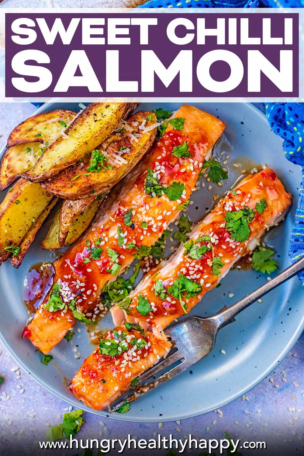 Sweet Chilli Salmon - Hungry Healthy Happy