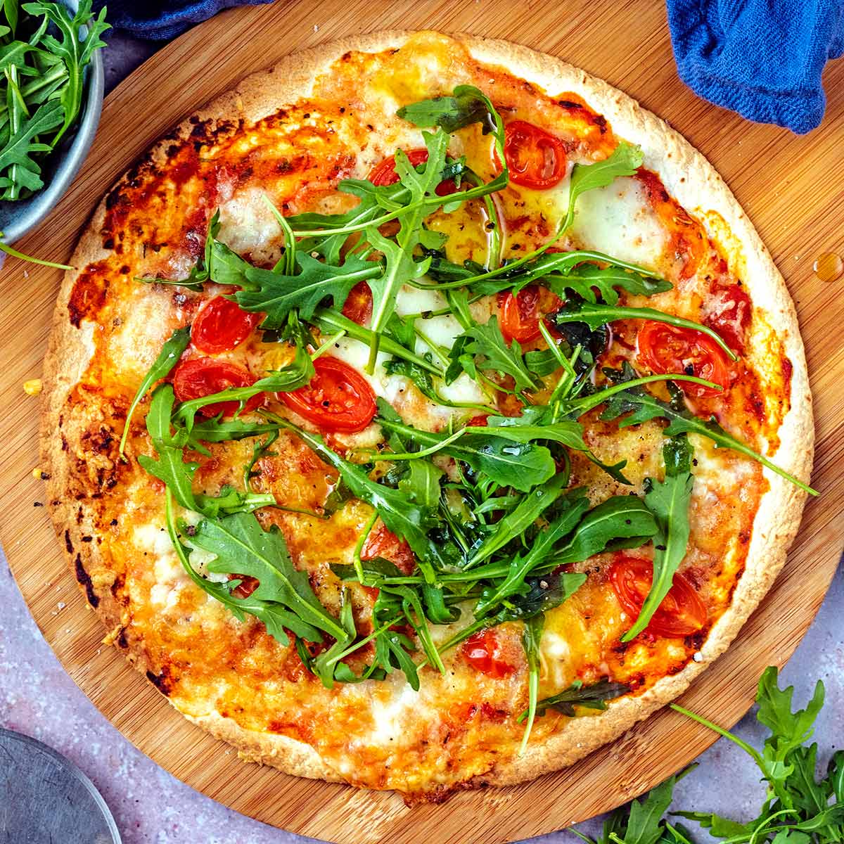 Extra-Crispy Bar-Style Tortilla Pizza Recipe