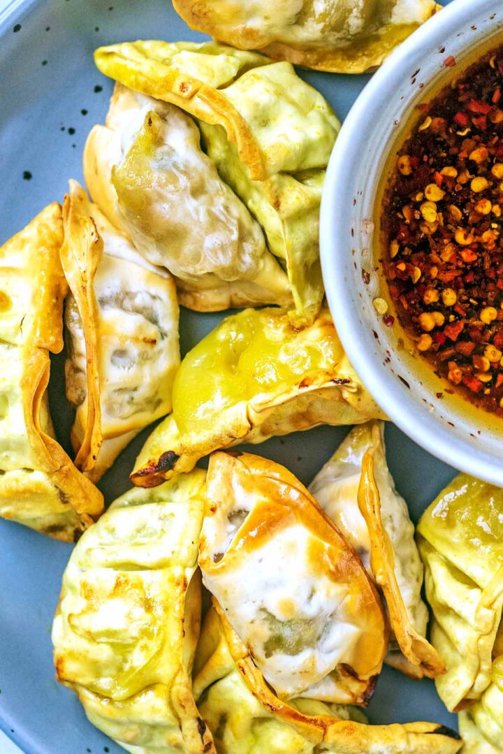 air-fryer-gyoza-dumplings-potstickers-hungry-healthy-happy