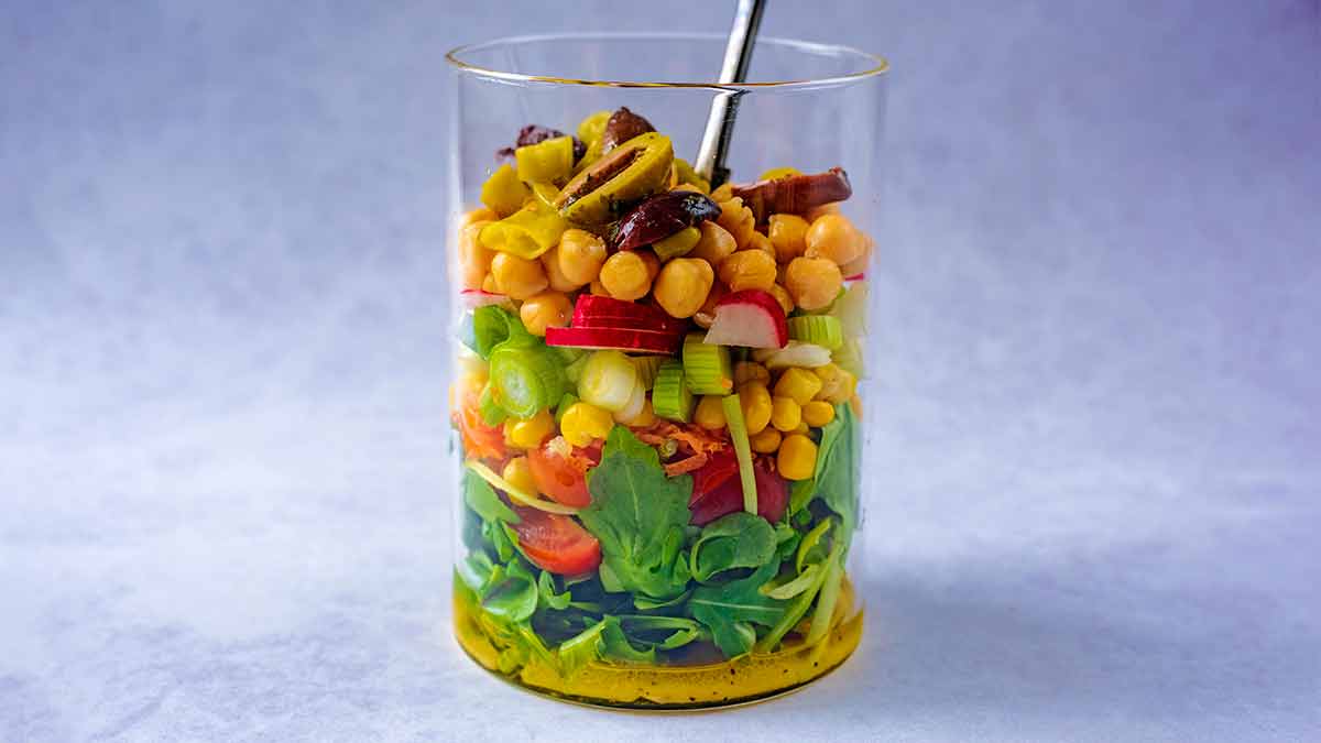 Hot Sale Fruit Glass Jar Small Glass Jars Salad Honey Corn Jars