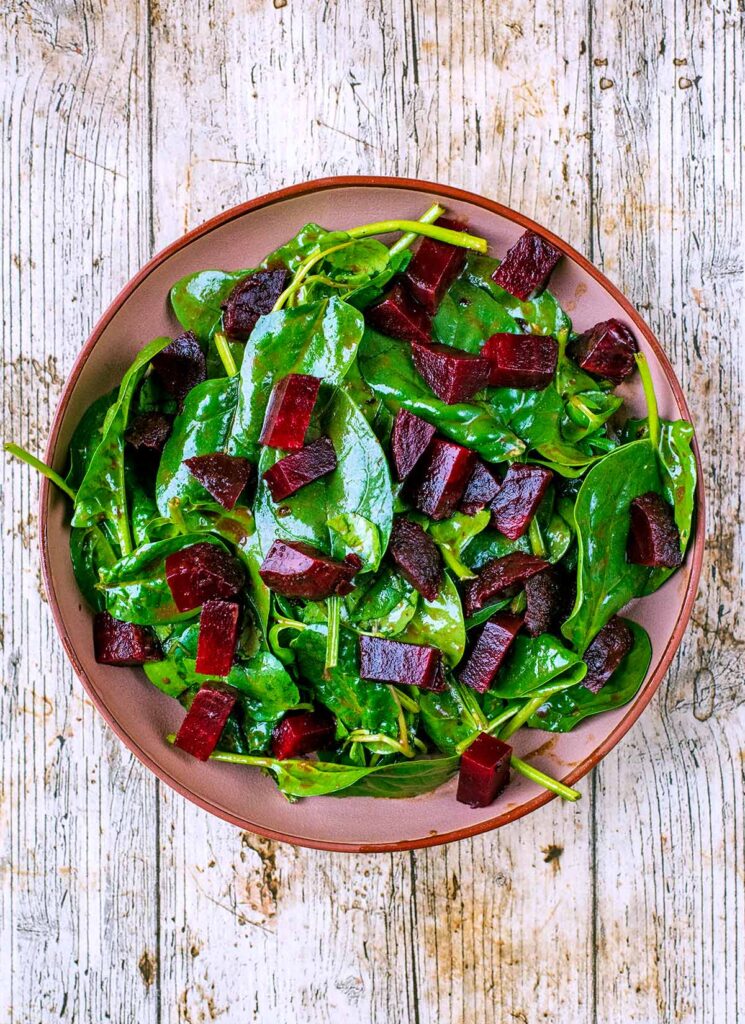 Beetroot And Goat's Cheese Salad - Hungry Healthy Happy